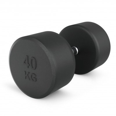 Гантель UNIX Fit PRO круглая обрезиненная 40 кг, 2 шт.