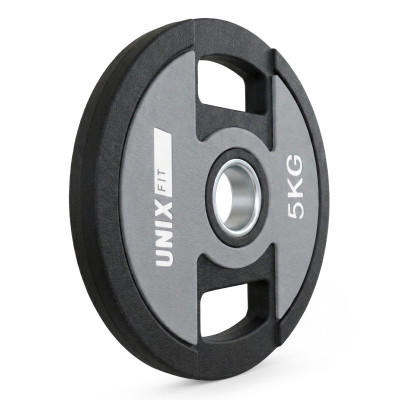 Диск уретановый c хватом UNIX Fit PRO 5 кг, 51 мм, 1 шт. Диск уретановый c хватом UNIX Fit PRO 5 кг, 51 мм, 1 шт.