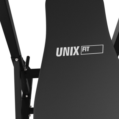 Турник-пресс-брусья со скамьей UNIX Fit силовая стойка / Power Tower 150P