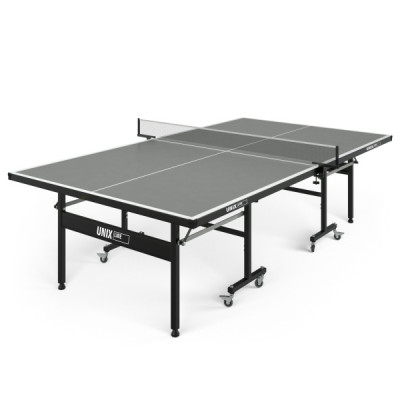Всепогодный теннисный стол UNIX Line для улицы outdoor 6 мм, серый