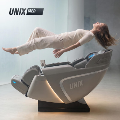 Массажное кресло UNIX Аура / Aura серый