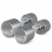Гантель UNIX Fit PRO круглая хромированная 10 кг, 2 шт. Гантель UNIX Fit PRO круглая хромированная 10 кг, 2 шт.