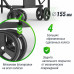 Теннисный стол UNIX Line для улицы компактный / Compact Outdoor 6 мм ACP, зеленый