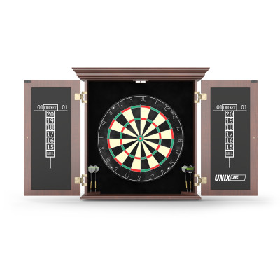 Дартс UNIX Line Dartboard D-46cm Wood