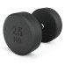 Гантель UNIX Fit PRO круглая обрезиненная 25 кг, 2 шт.