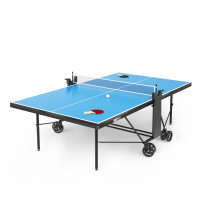 Теннисный стол UNIX Line для помещений компактный / Compact indoor 18 мм MDF синий
