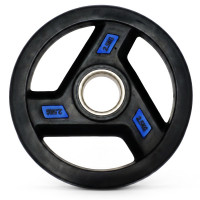 Диск обрезиненный c хватом UNIX Fit PRO 2,5 кг, 51 мм, 1 шт.