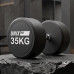 Гантель UNIX Fit PRO круглая обрезиненная 35 кг / шт. Гантель UNIX Fit PRO круглая обрезиненная 35 кг / шт.
