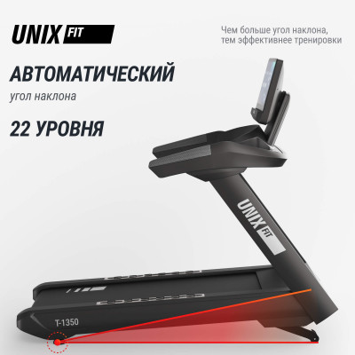 Беговая дорожка UNIX Fit T-1350 PRO (25