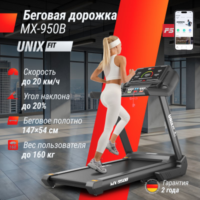 Беговая дорожка UNIX Fit MX-950B