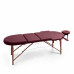 Массажный стол UNIX Комфорт / Comfort 3 секции бордовый