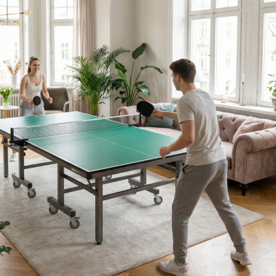 Профессиональный теннисный стол UNIX Line 25 мм MDF зеленый