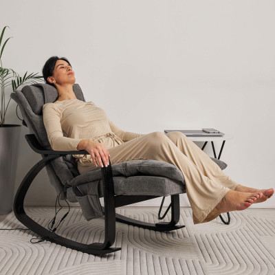 Массажное кресло UNIX Авола / Avola серый