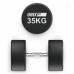 Гантель UNIX Fit PRO круглая обрезиненная 35 кг / шт. Гантель UNIX Fit PRO круглая обрезиненная 35 кг / шт.