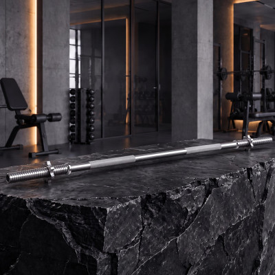 Гриф прямой хромированный UNIX Fit 1,8 м / 25 мм