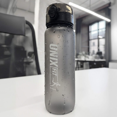 Спортивная бутылка для воды UNIX Fit Прайм / Prime (600 мл), черный