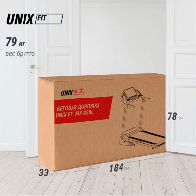 Беговая дорожка UNIX Fit MX-830L