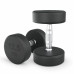 Гантель UNIX Fit PRO круглая обрезиненная 12,5 кг, 2 шт.
