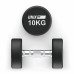 Гантель UNIX Fit PRO круглая обрезиненная 10 кг, 2 шт. Гантель UNIX Fit PRO круглая обрезиненная 10 кг, 2 шт.