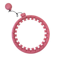 Массажный обруч ХулаХуп UNIX Fit разборный, 110 см, розовый Массажный обруч ХулаХуп UNIX Fit разборный, 110 см, розовый