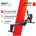 Гребной тренажер UNIX Fit  аэродинамическая нагрузка / Air Rower-X черный