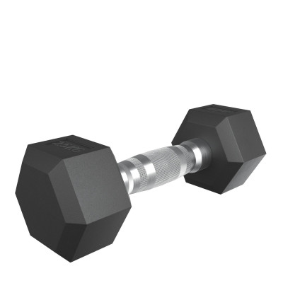 Гантель гексагональная UNIX Fit обрезиненная 2,5 кг, 2 шт. Гантель гексагональная UNIX Fit обрезиненная 2,5 кг, 2 шт.