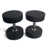 Гантель UNIX Fit PRO круглая обрезиненная 20 кг / шт.