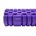 Ролик массажный для йоги и фитнеса UNIX Fit 45 см, фиолетовый