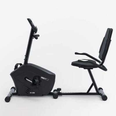Горизонтальный велотренажер UNIX Fit BR-340E компактный / Compact
