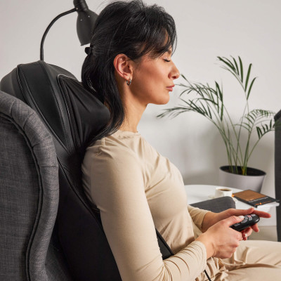 Массажная накидка UNIX Премиальная / Elite 3D Care Black