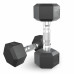 Гантель гексагональная UNIX Fit обрезиненная 5 кг, 2 шт.