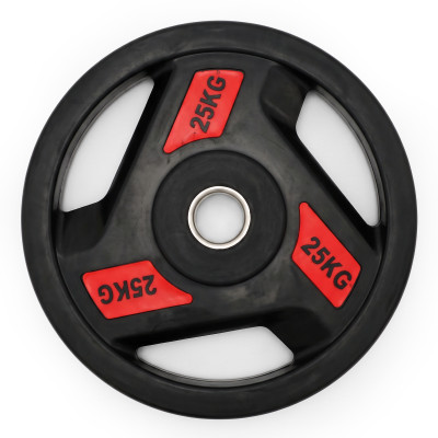 Диск обрезиненный c хватом UNIX Fit PRO 25 кг, 51 мм, 1 шт. Диск обрезиненный c хватом UNIX Fit PRO 25 кг, 51 мм, 1 шт.
