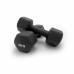 Гантель UNIX Fit неопреновая 5 кг Black, 2 шт.