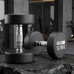 Гантель UNIX Fit PRO круглая обрезиненная 12,5 кг, 2 шт. Гантель UNIX Fit PRO круглая обрезиненная 12,5 кг, 2 шт.