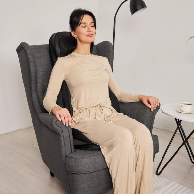 Массажная накидка UNIX Премиальная / Elite 3D Care Black