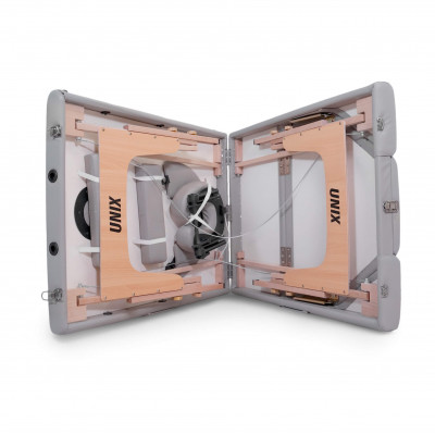 Массажный стол UNIX Безмятежность / Serenity 3 секции серый