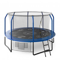 Батут UNIX Line SUPREME GAME 12 ft (blue)