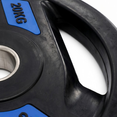 Диск обрезиненный c хватом UNIX Fit PRO 20 кг, 51 мм, 1 шт. Диск обрезиненный c хватом UNIX Fit PRO 20 кг, 51 мм, 1 шт.