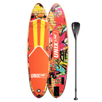 SUP-борд UNIX Line Городские граффити / City Graffiti (335 см)
