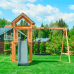 Детский игровой комплекс UNIX Line (6 in 1) Dark Green