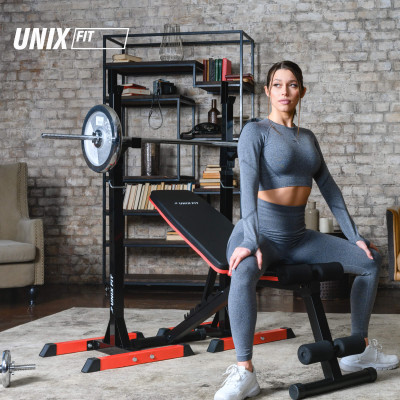 Стойка под штангу UNIX Fit каркасная / Frame 120