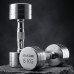Гантель UNIX Fit PRO круглая хромированная 6 кг, 2 шт. Гантель UNIX Fit PRO круглая хромированная 6 кг, 2 шт.