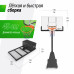 Баскетбольная стойка UNIX Line B-Stand-PC 54