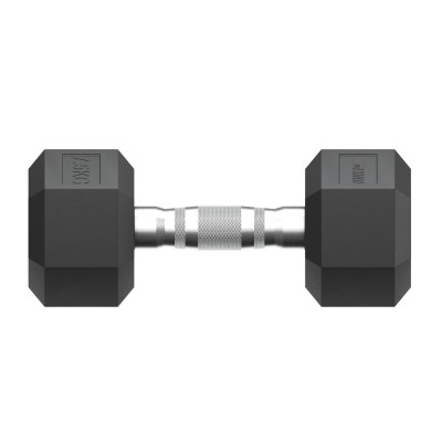 Гантель гексагональная UNIX Fit обрезиненная 7,5 кг, 2 шт. Гантель гексагональная UNIX Fit обрезиненная 7,5 кг, 2 шт.