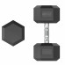 Гантель гексагональная UNIX Fit обрезиненная 17,5 кг, 2 шт.