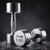 Гантель UNIX Fit PRO круглая хромированная 5 кг, 2 шт. Гантель UNIX Fit PRO круглая хромированная 5 кг, 2 шт.