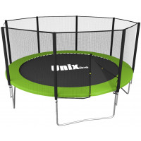 Батут UNIX Line Simple 12 ft Green (outside)