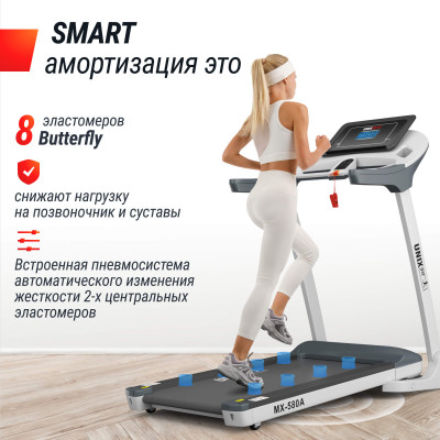 Беговая дорожка UNIX Fit MX-580A белый