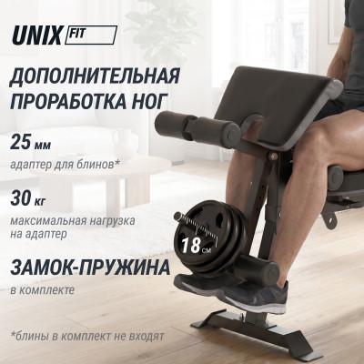 Скамья силовая универсальная UNIX Fit Bench 160 Скамья силовая универсальная UNIX Fit Bench 160
