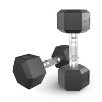 Гантель гексагональная UNIX Fit обрезиненная 7,5 кг, 2 шт. Гантель гексагональная UNIX Fit обрезиненная 7,5 кг, 2 шт.